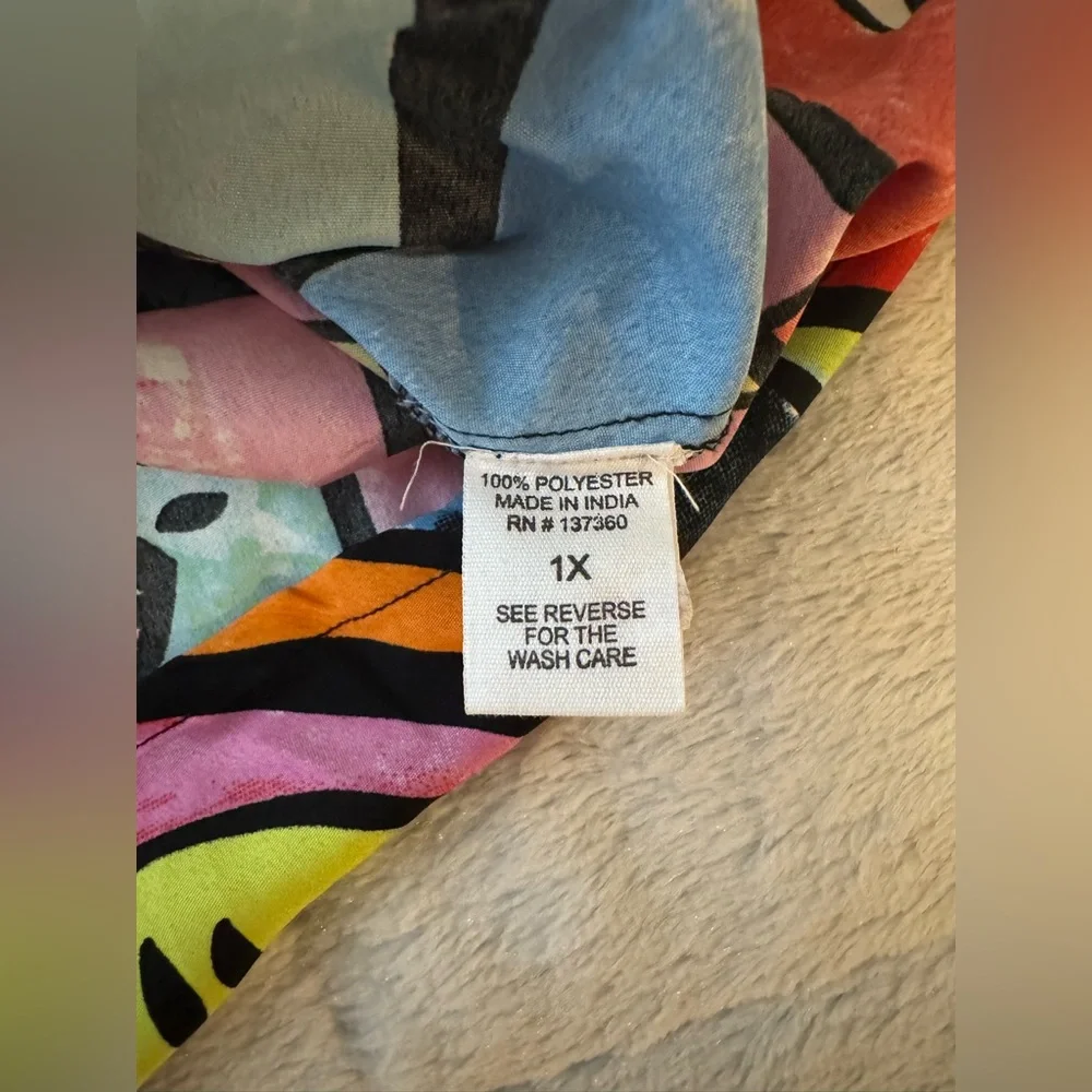 NWT LIVE 4 TRUTH Button Down Short Sleeve 1X - Picture 7 of 8